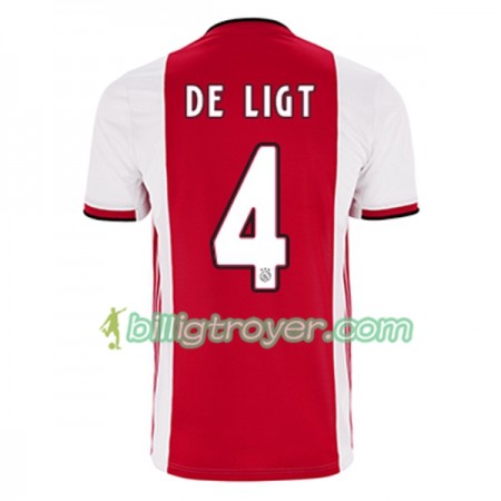 Billige Fotballdrakter AFC Ajax Matthijs de Ligt 4 Hjemmedraktsett 2019/20 Kortermet